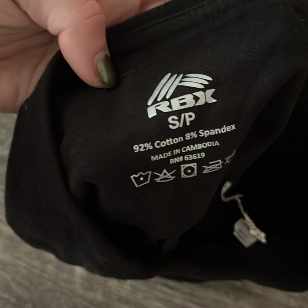 RBX Black Biker Shorts Size S - Picture 3 of 3